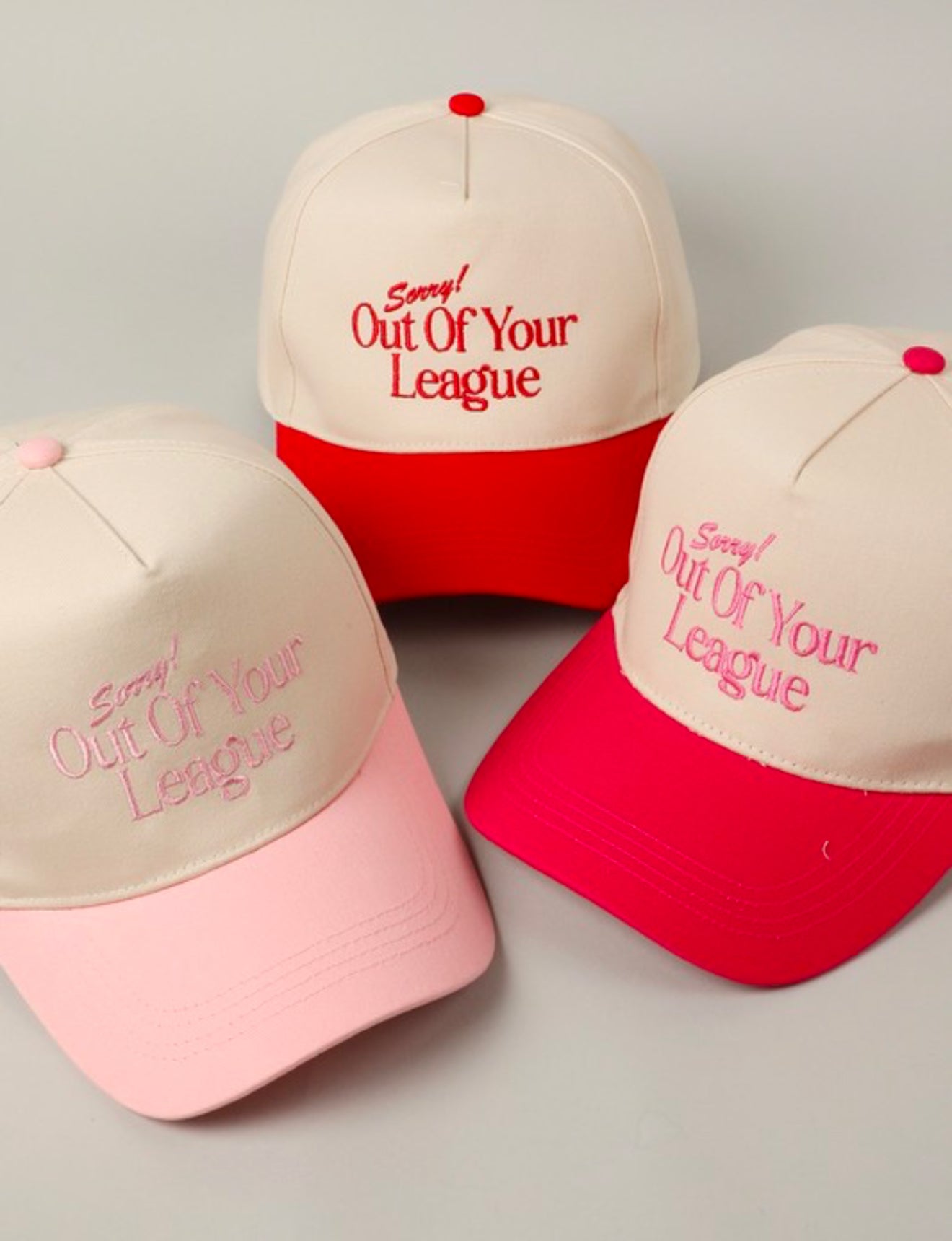 Sorry! Out of Your League Trucker Hat