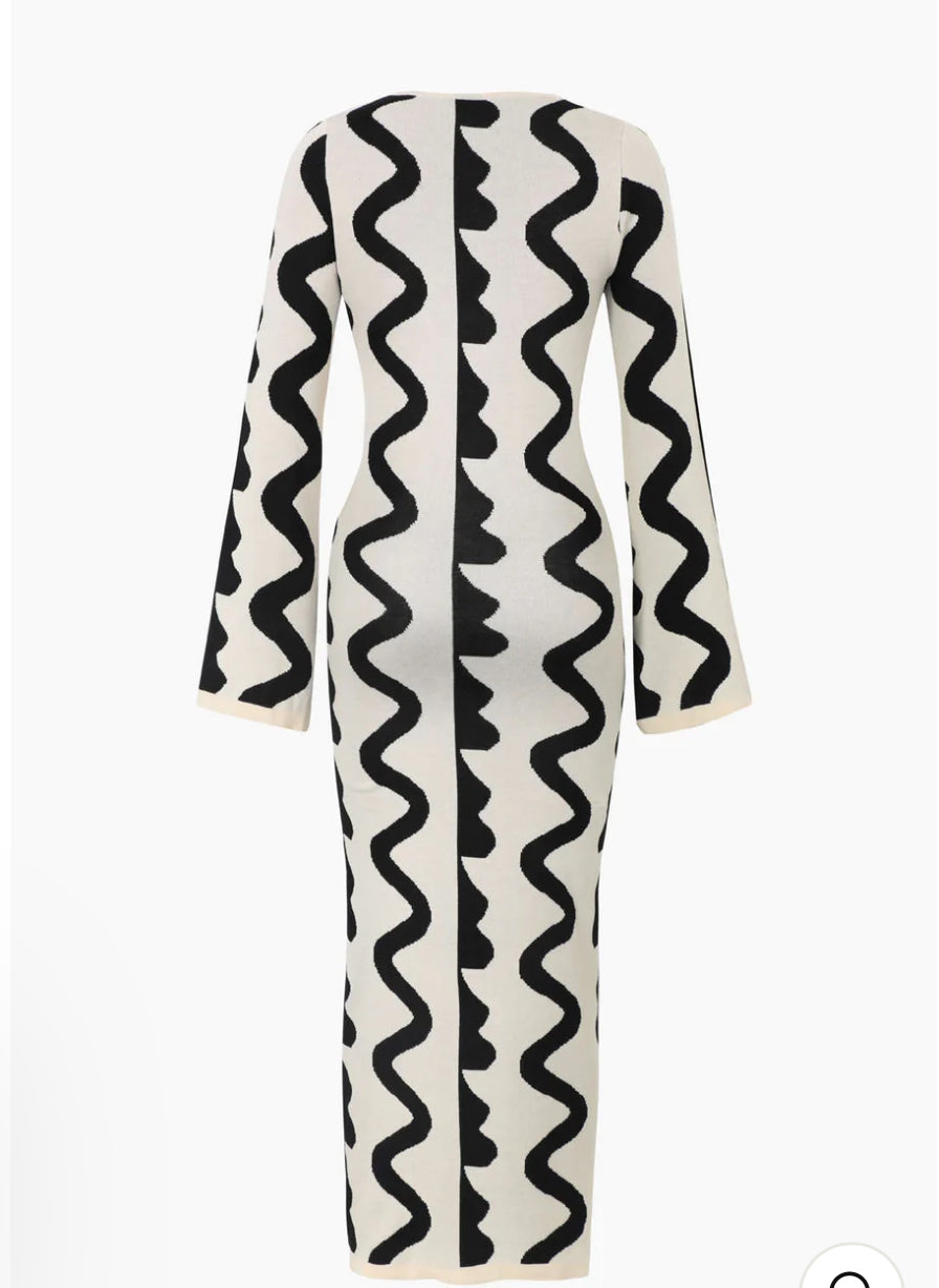 LaLaLady | Zig Zag Dress