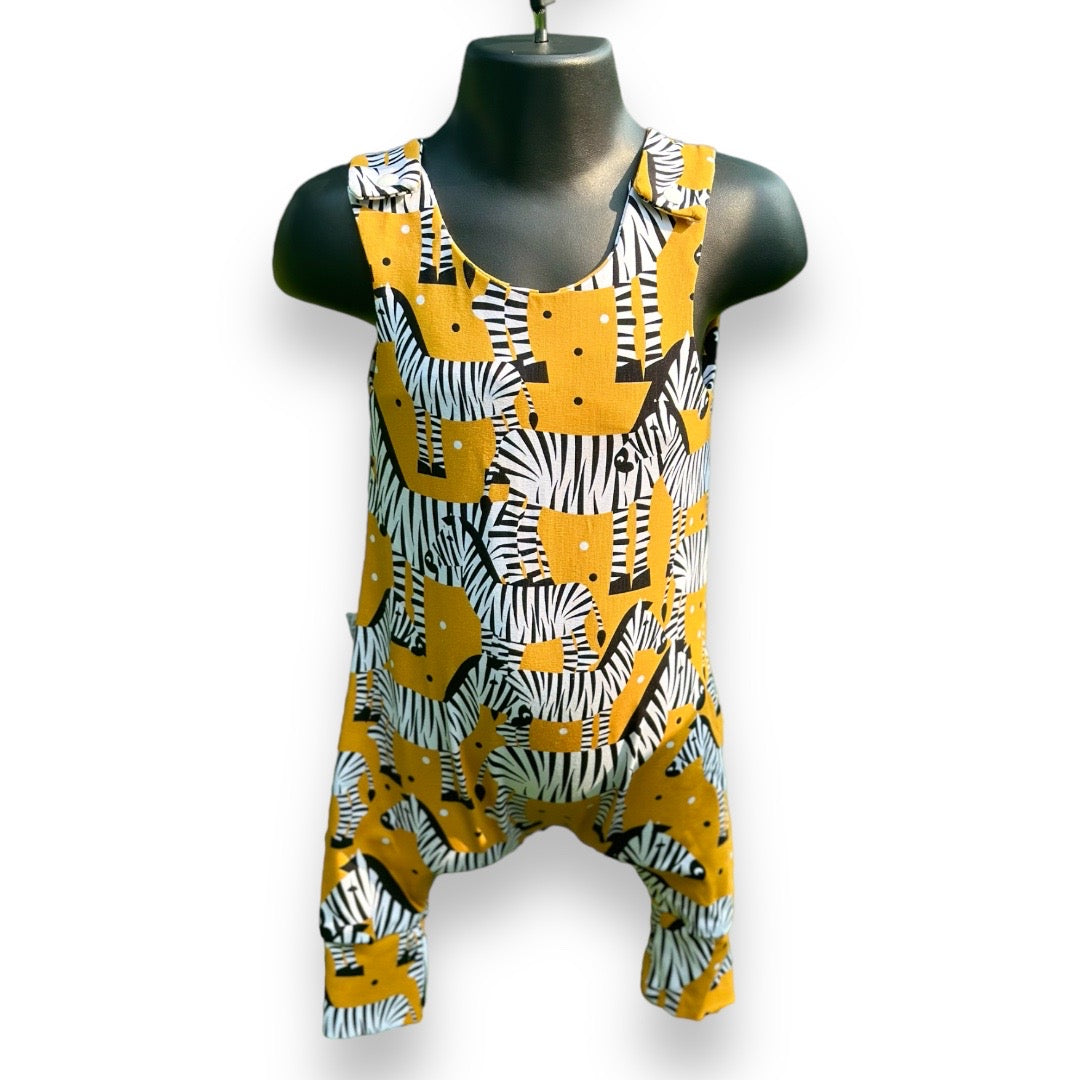 LaLaBaby | Zebra Romper