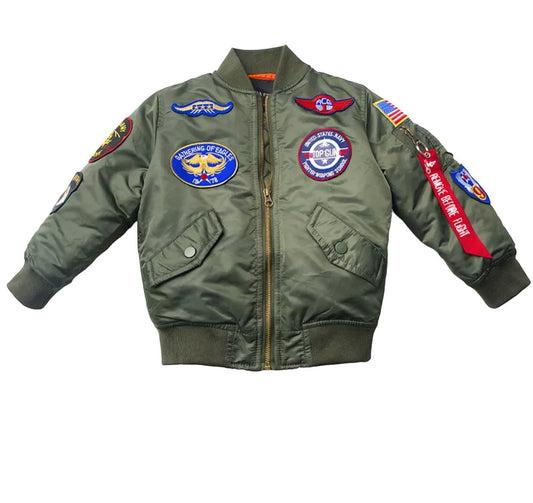 LaLaBoyz |Flight Jacket (Green)