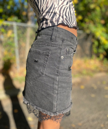 LaLaGirlz| Rockstar Skirt